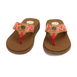 Women Yellow Box Flip Flops><noscript><img width=