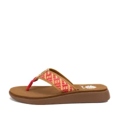 Women Yellow Box Sandals>Giah