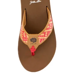 Women Yellow Box Sandals><noscript><img width=