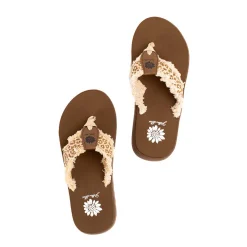 Women Yellow Box Flip Flops><noscript><img width=