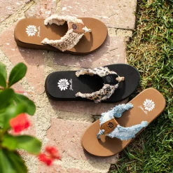 Women Yellow Box Flip Flops><noscript><img width=