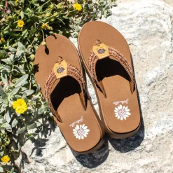 Women Yellow Box Sandals><noscript><img width=