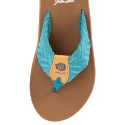 Women Yellow Box Flip Flops><noscript><img width=