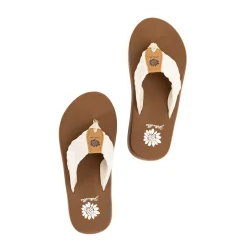 Women Yellow Box Flip Flops><noscript><img width=