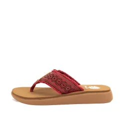 Women Yellow Box Flip Flops><noscript><img width=