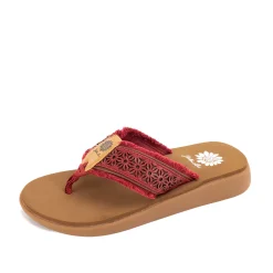 Women Yellow Box Flip Flops><noscript><img width=