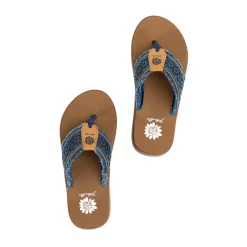 Women Yellow Box Flip Flops><noscript><img width=