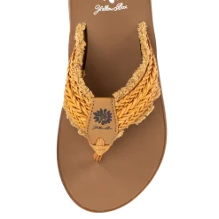 Women Yellow Box Flip Flops><noscript><img width=