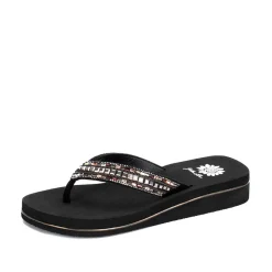 Women Yellow Box Flip Flops>Havah