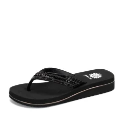 Women Yellow Box Flip Flops><noscript><img width=