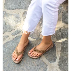 Women Yellow Box Flip Flops><noscript><img width=