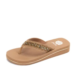 Women Yellow Box Flip Flops><noscript><img width=