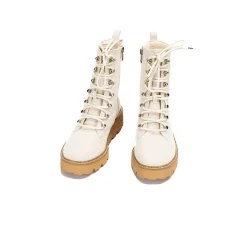 Women Yellow Box Boots & Booties><noscript><img width=