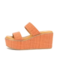 Women Yellow Box Slides>Inisa Wedge Sandal