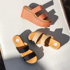 Women Yellow Box Slides><noscript><img width=