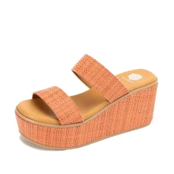 Women Yellow Box Heels & Wedges>Inisa Wedge Sandal
