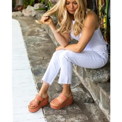 Women Yellow Box Heels & Wedges><noscript><img width=