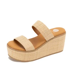 Women Yellow Box Heels & Wedges><noscript><img width=