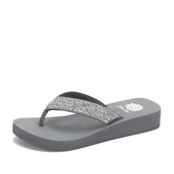 Women Yellow Box Flip Flops>Jakart