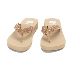 Women Yellow Box Flip Flops><noscript><img width=