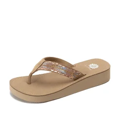 Women Yellow Box Flip Flops>Jaunty Sandal