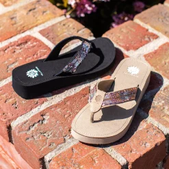 Women Yellow Box Flip Flops><noscript><img width=