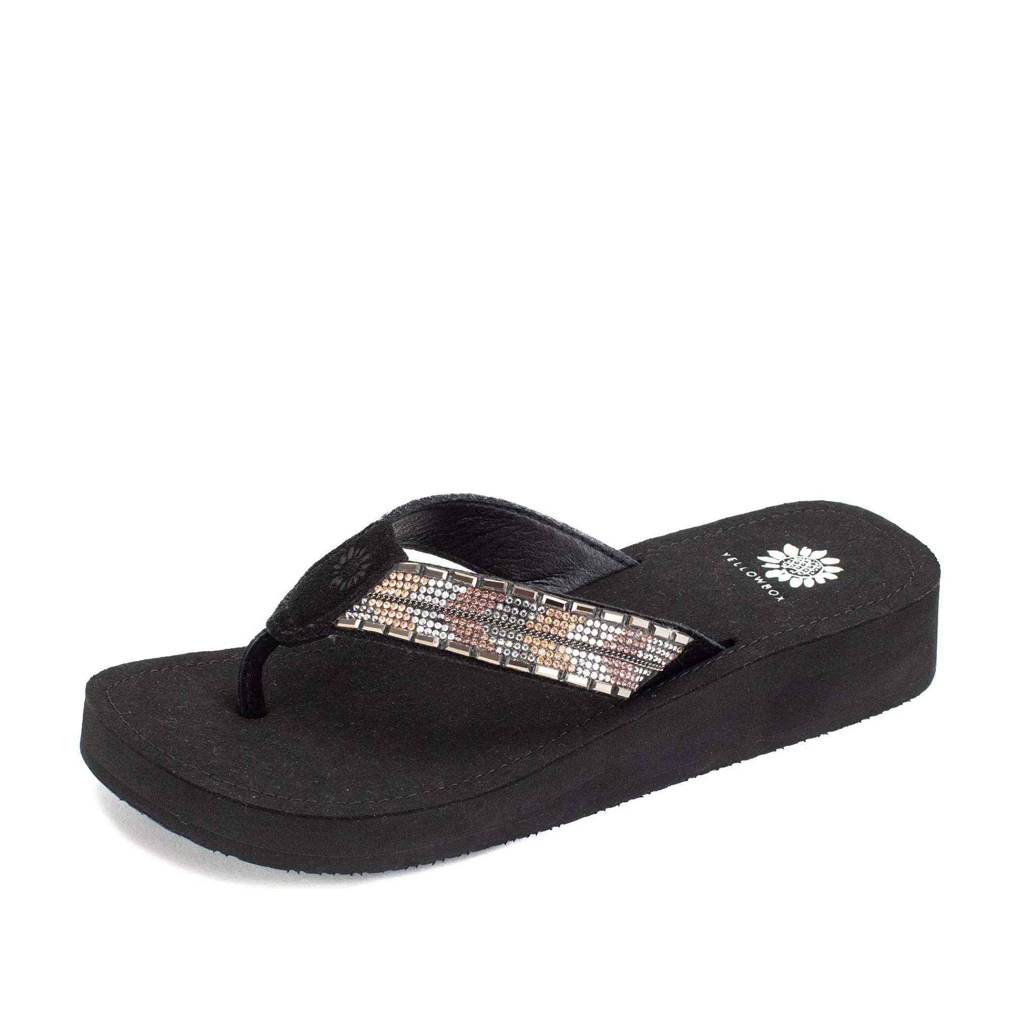 Women Yellow Box Flip Flops>Jaunty Sandal