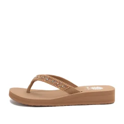 Women Yellow Box Flip Flops>Jayne Sandal