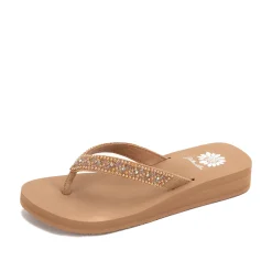 Women Yellow Box Flip Flops>Jayne Sandal