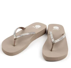 Women Yellow Box Heels & Wedges><noscript><img width=