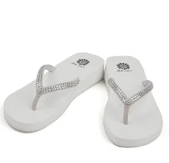 Women Yellow Box Flip Flops><noscript><img width=