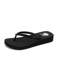 Women Yellow Box Flip Flops><noscript><img width=