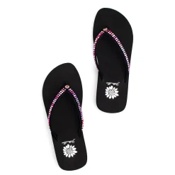 Women Yellow Box Flip Flops><noscript><img width=