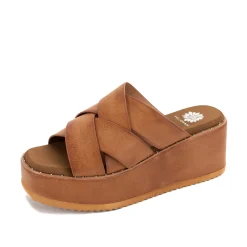 Women Yellow Box Heels & Wedges>Joann Platform Wedge