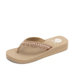 Women Yellow Box Flip Flops><noscript><img width=