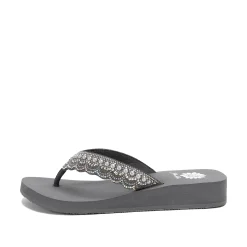 Women Yellow Box Flip Flops><noscript><img width=