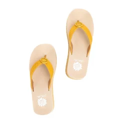 Women Yellow Box Heels & Wedges><noscript><img width=