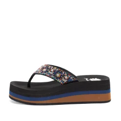 Women Yellow Box Flip Flops><noscript><img width=