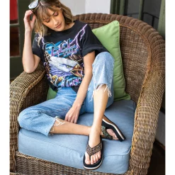 Women Yellow Box Flip Flops><noscript><img width=