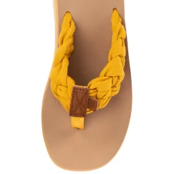 Women Yellow Box Heels & Wedges><noscript><img width=