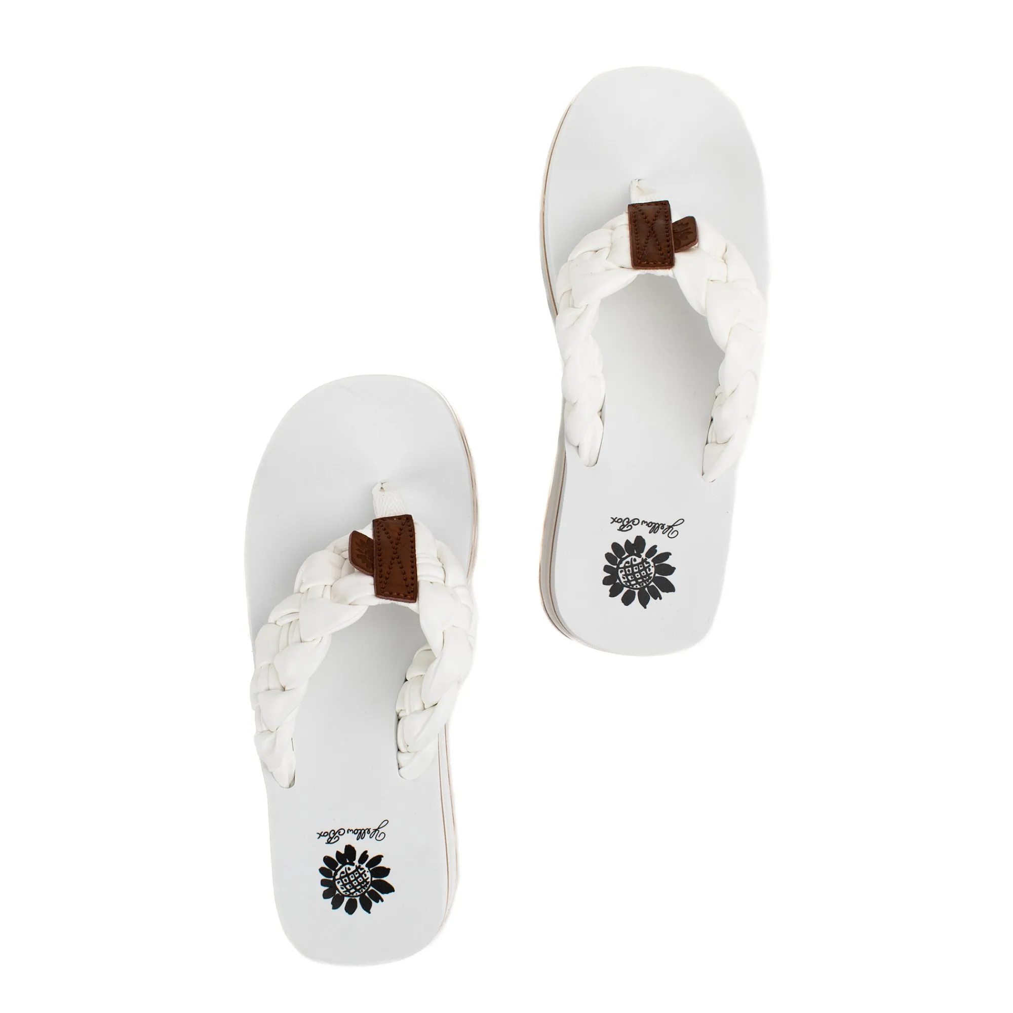 Women Yellow Box Flip Flops>Kludde Platform Sandal