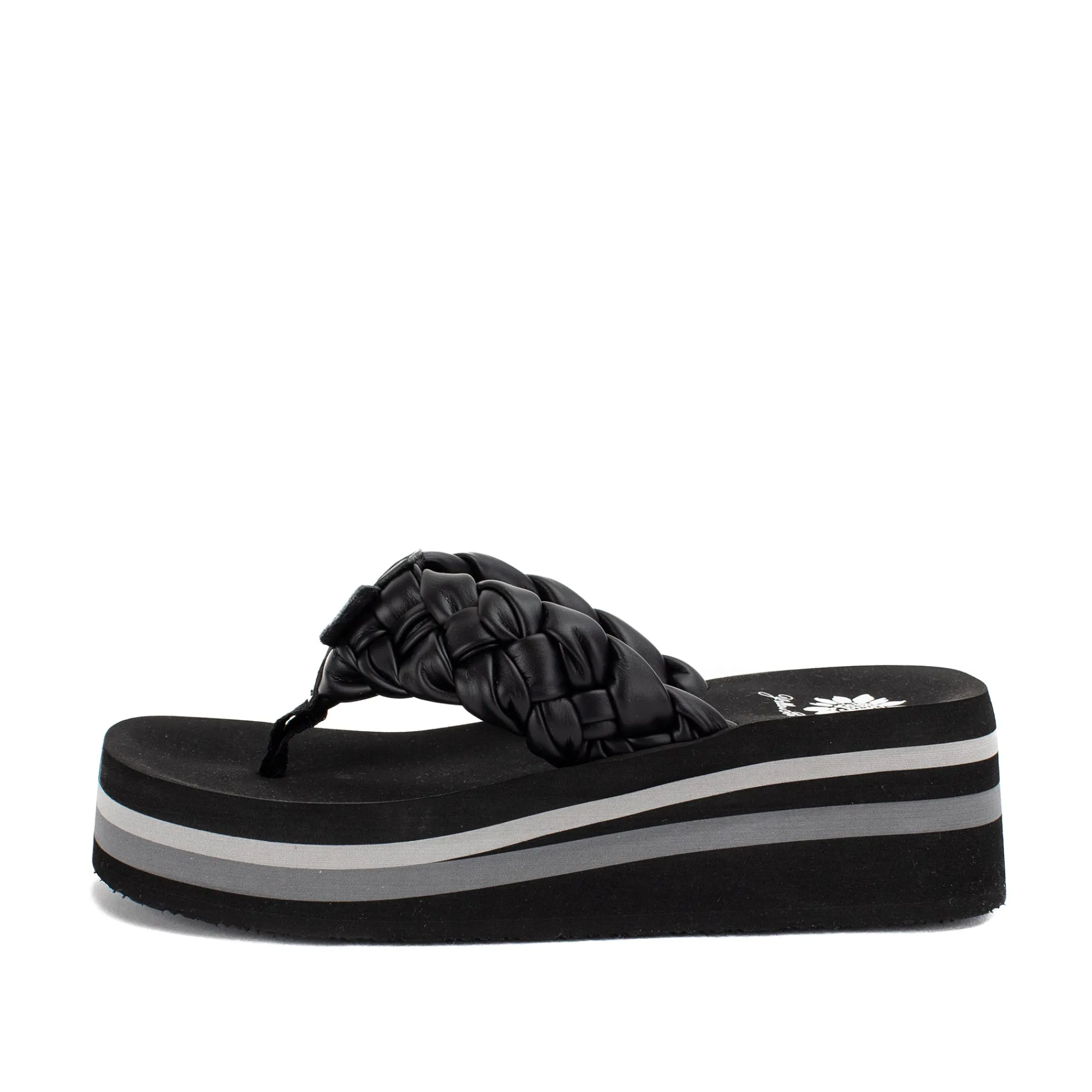 Women Yellow Box Flip Flops>Kludde Platform Sandal