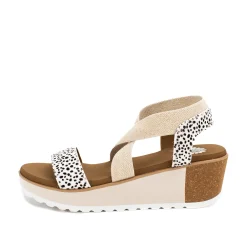 Women Yellow Box Sandals>Maldive Wedge Sandal