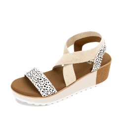 Women Yellow Box Sandals>Maldive Wedge Sandal