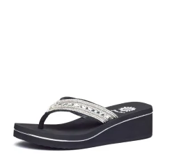 Women Yellow Box Flip Flops>Marcy Wedge Sandal