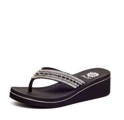 Women Yellow Box Flip Flops><noscript><img width=