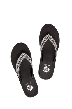 Women Yellow Box Flip Flops><noscript><img width=