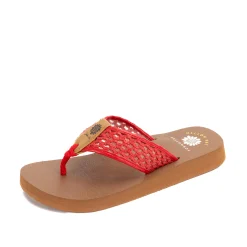 Women Yellow Box Flip Flops><noscript><img width=