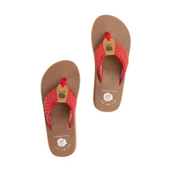 Women Yellow Box Flip Flops><noscript><img width=