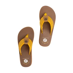 Women Yellow Box Flip Flops><noscript><img width=